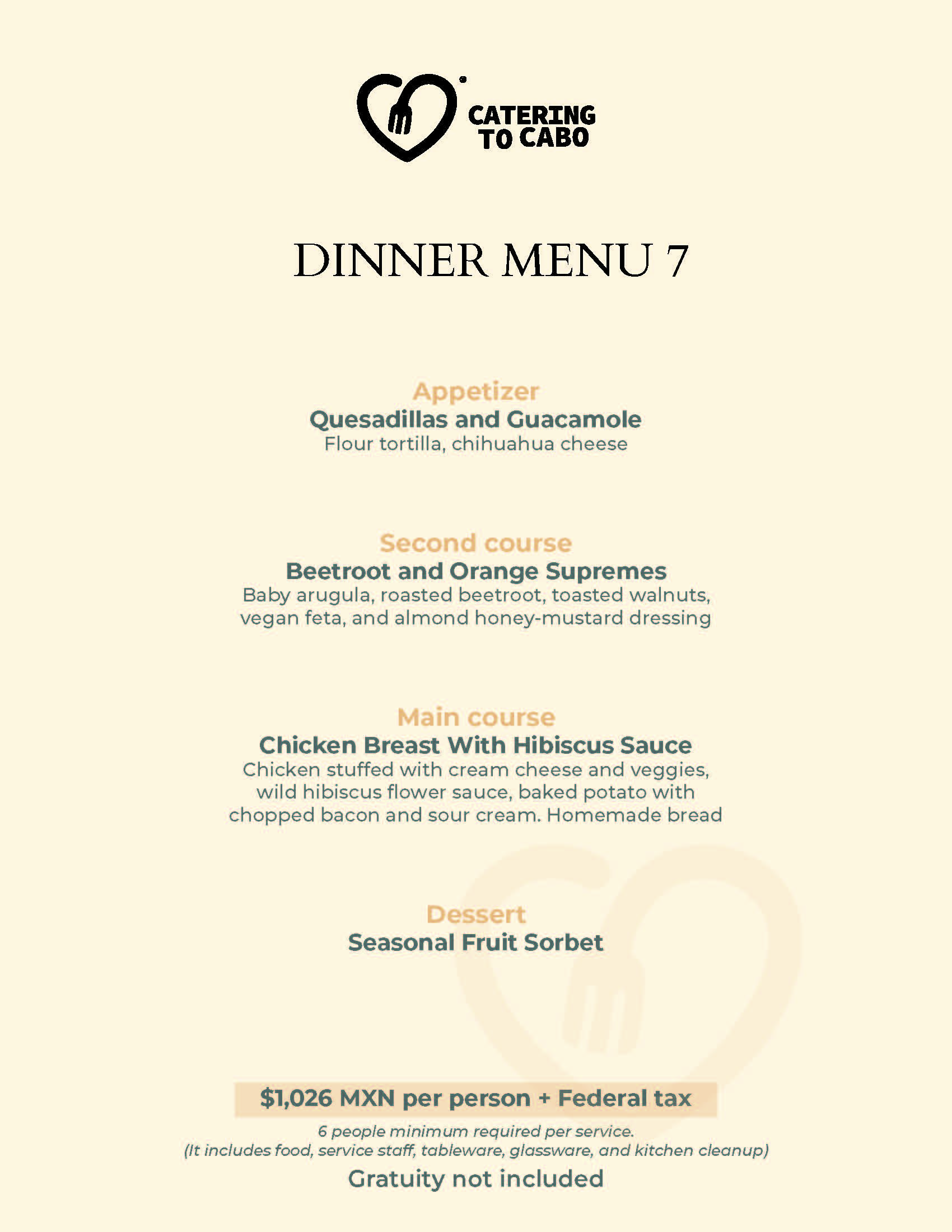 Catering to Cabo - Dinner 2025 página 7